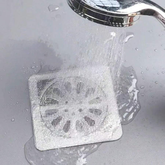 10 Pcs Multifunctional Net Sticker Drainer – Perfect for Bathroom, Kitchen & More