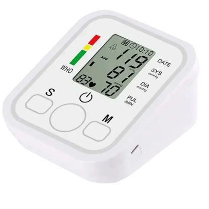 Digital Blood Pressure Monitor | Upper Arm Automatic BP Machine with Large LCD Display